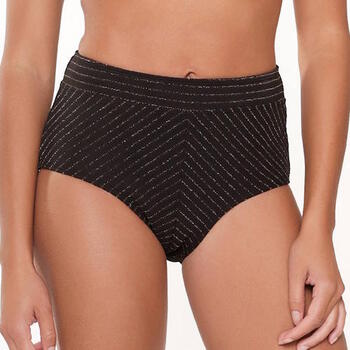 LINGADORE BEACH BLACK DIAMOND High Waist Bikini Broekje Black