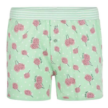 Charlie Choe Pyjama Short Zachtgroen Suikerspin