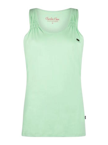 Charlie Choe Retro Nights Green Top 