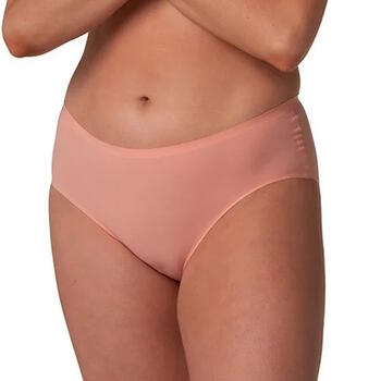 AFTER EDEN BASICS UNLIMITED Bright Peach Slip 2 pack