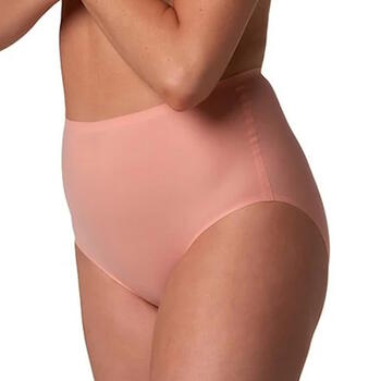 AFTER EDEN BASICS UNLIMITED Bright Peach High Waist Slip 2 pack
