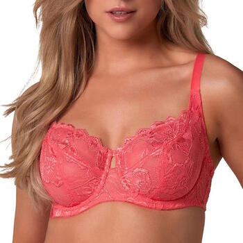 After Eden D  cup & Up Anna Bright Pink Soft cup bh