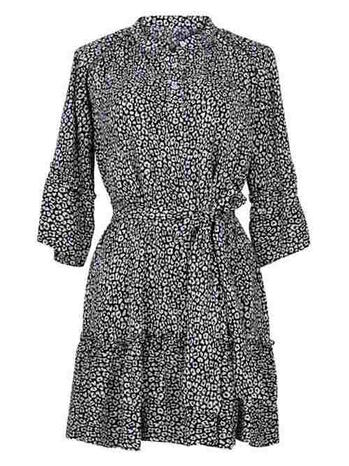 ROSA FAIA LEANDRA TUNIQUE Black/Print