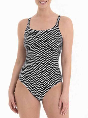 ANITA BADMODE Carini Black White Prothese badpak