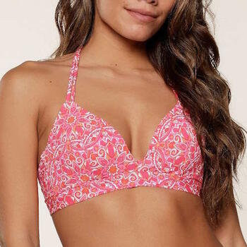 LingaDore Beach Spice It Up Hot Pink Triangel Bikini Top