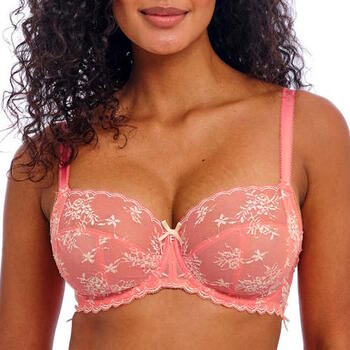 Freya Offbeat Decadence  Side Support Bra Sunset Coral