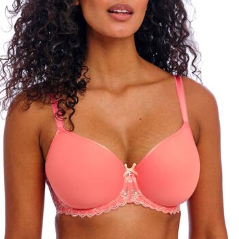 Freya Offbeat Decadence Moulded Spacer Bra Sunset Coral