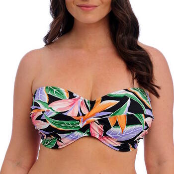 Fantasie Swim Mykonos Cove Uw Twist Bandeau Bikini TopBlack