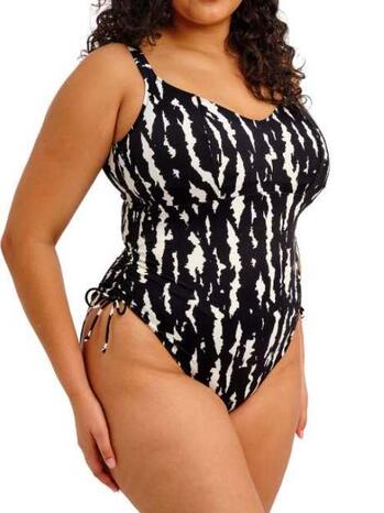 Elomi Swim Echo Shell Black Non Wired Swimsuit