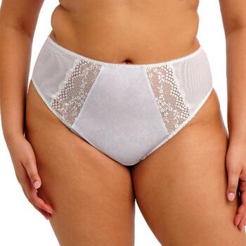 Elomi Lucie White High Leg Brief