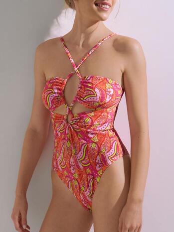 Lisca Swimwear Kavala Badpak Zonder Beugel Sugar Coral