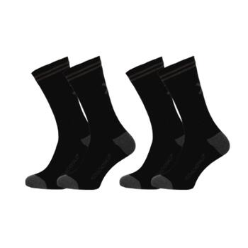 Muchachomalo Solid Long Socks Black