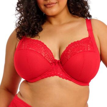 Elomi Tiernie Red Uw Plunge Bra - Stretch
