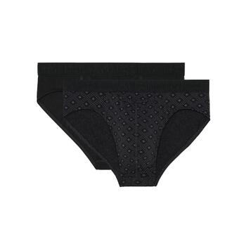 HOM Neels #2 Mini Briefs HO1 2p Black/Black Print