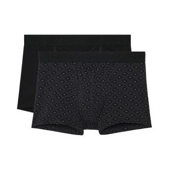 HOM Neels #2 Boxer Briefs HO1 2p Black/Black Print