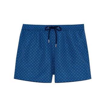 HOM Swimwear Hendaye Beach Boxer Blue Print