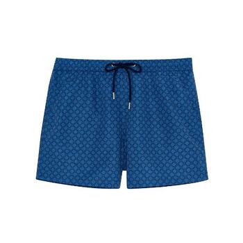 HOM Swimwear Hendaye Beach Boxer Blue Print