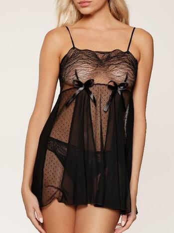 LingaDore Babydoll Zwart