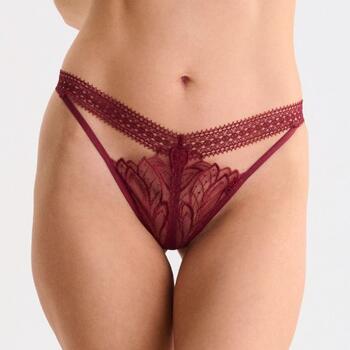 Lisca Adventure String Ouvert Garnet Red