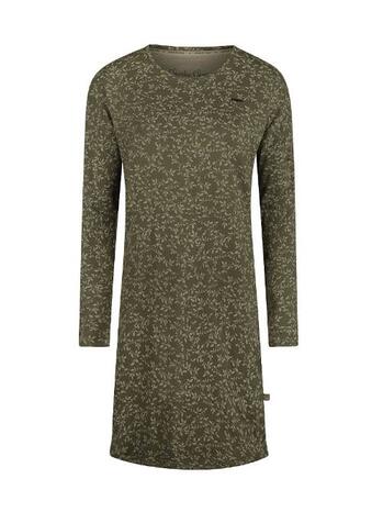 Charlie Choe Lovely Nights Women Bigshirt Dark Green