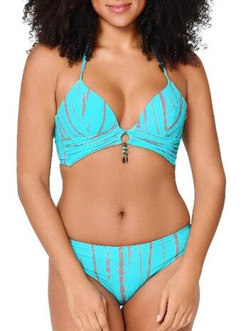 LingaDore Beach Bikini Set Turqoise Tye Die