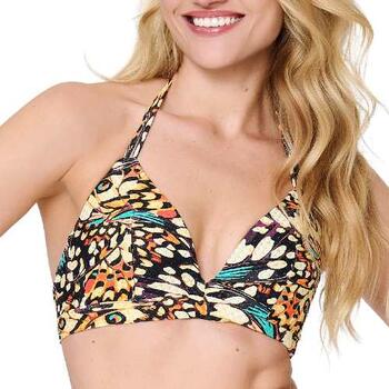 LingaDore Beach Voorgevormde Triangel Bikini top Butterfly Print