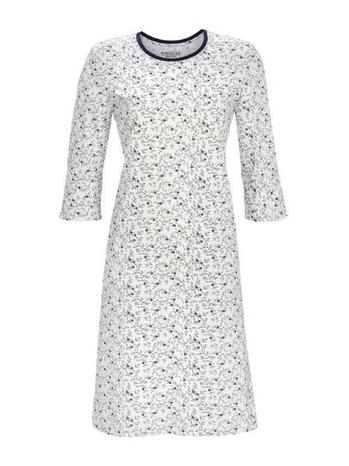 Ringella Dames Sleepshirt im Millefleurs mit 3/4 Arm Champagner 5511022-130