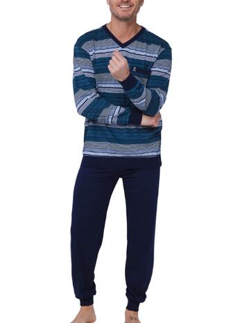 Robson Heren Pyjama Dark Blue 122252-816-1-520