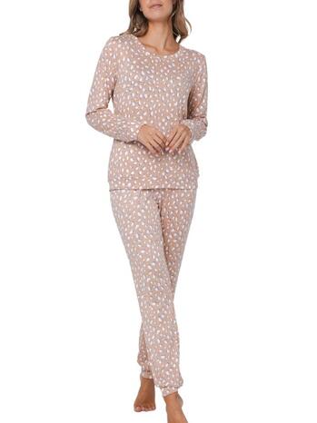 Rebelle Dames Pyjama Beige 121252-602-1-140