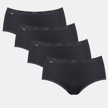 Sloggi Basic+ Midi 4P Black