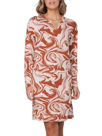 Pastunette Dames Nightdress (95 cm) Brown 111252-200-2-160