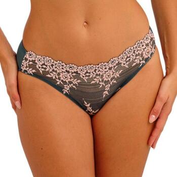 Wacoal Embrace Lace Dark Slate/cloud Pink Bikini Brief