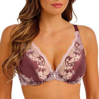 Wacoal Modern Affair Rose Brown/cradle Pink Uw Plunge Bra