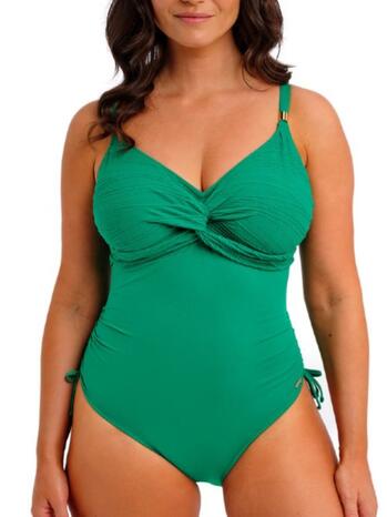 Fantasie Swim Beach Waves Tourmaline Uw Twist Front Swimsuit With Adjustable Leg