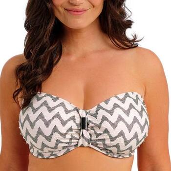 Fantasie Swim Vanuatu Creme Noire Uw Bandeau Bikini Top