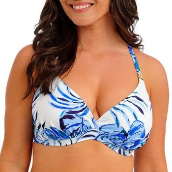 Fantasie Swim Kefalonia Tranquil Blue Uw Plunge Bikini Top