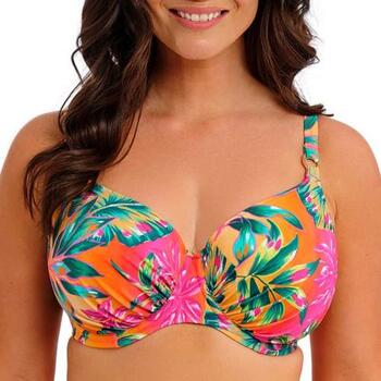 Fantasie Swim Sunset Reef Heatwave Uw Gathered Full Cup Bikini Top