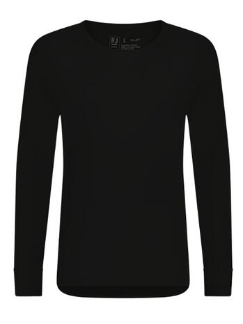 RJ Bodywear Men Thermo Pro Mayrhofen Shirt met ronde hals Black