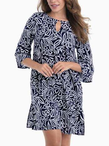 Anita Badmode Salla Tuniek Marine-wit