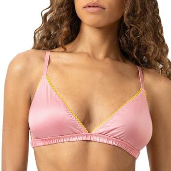 Mey Lingerie Poetry Glossy triangle bra pink nectar