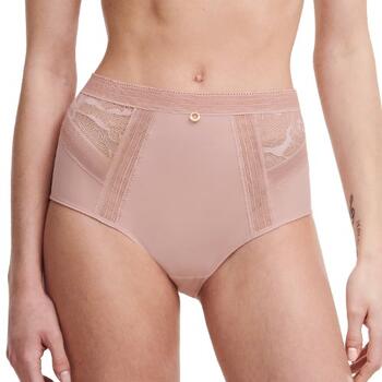 Chantelle True lace High-waisted full brief English Rose