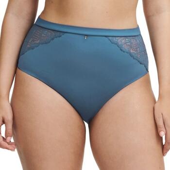 Chantelle Orangerie Dream High-waisted full briefs Jeans Blue