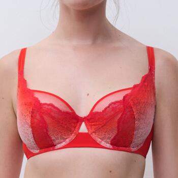 Chantelle Crush Half-cup support bra Light Orange Gradient