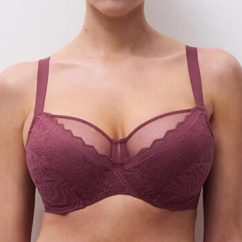 Chantelle Floral Touch Very covering underwired bra Sienna