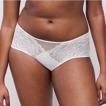 Chantelle Floral Touch Covering shorty Milk