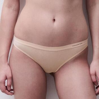 Chantelle One Mesh Tanga Goudkleurig Beige