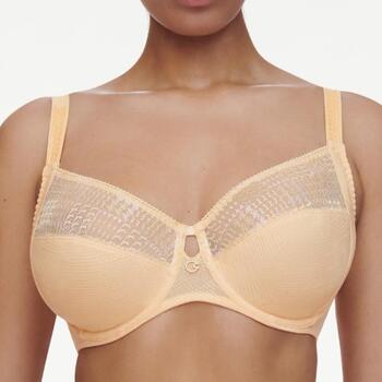 Chantelle Intrigue Very covering underwired bra Sunflower Yellow