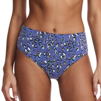 Chantelle Badmode EOS Full brief Blue Leopard