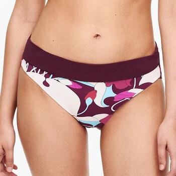 Chantelle Badmode Flowers Full brief Purple flowers