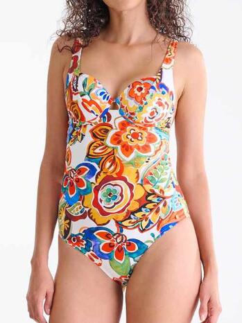Lisca Swimwear Mexico Badpak Met Beugel Barbados Cherry